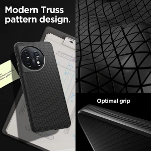 Hurtownia GSM - Etui Spigen Liquid Air OnePlus 11 5G Matt Fekete - SPN2786 - {ean13} - Hurt