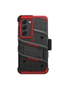 Hurtownia GSM - Etui ZIZO BOLT Series Samsung Galaxy S23 + üveg (fekete/piros) - ZIZ118 - {ean13} - Hurt