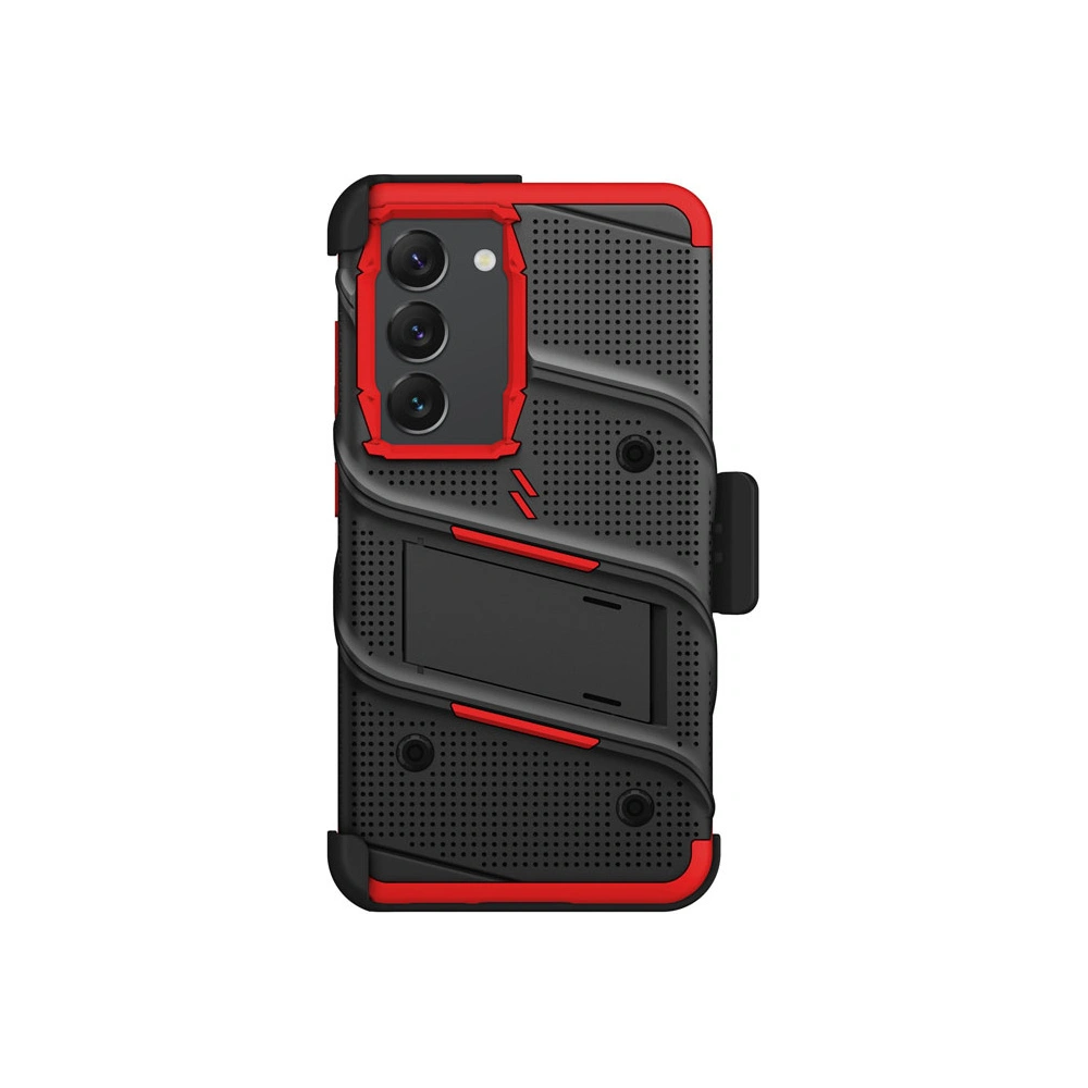 Hurtownia GSM - Etui ZIZO BOLT Series Samsung Galaxy S23 + sklo (černá/červená) - ZIZ118 - {ean13} - Hurt