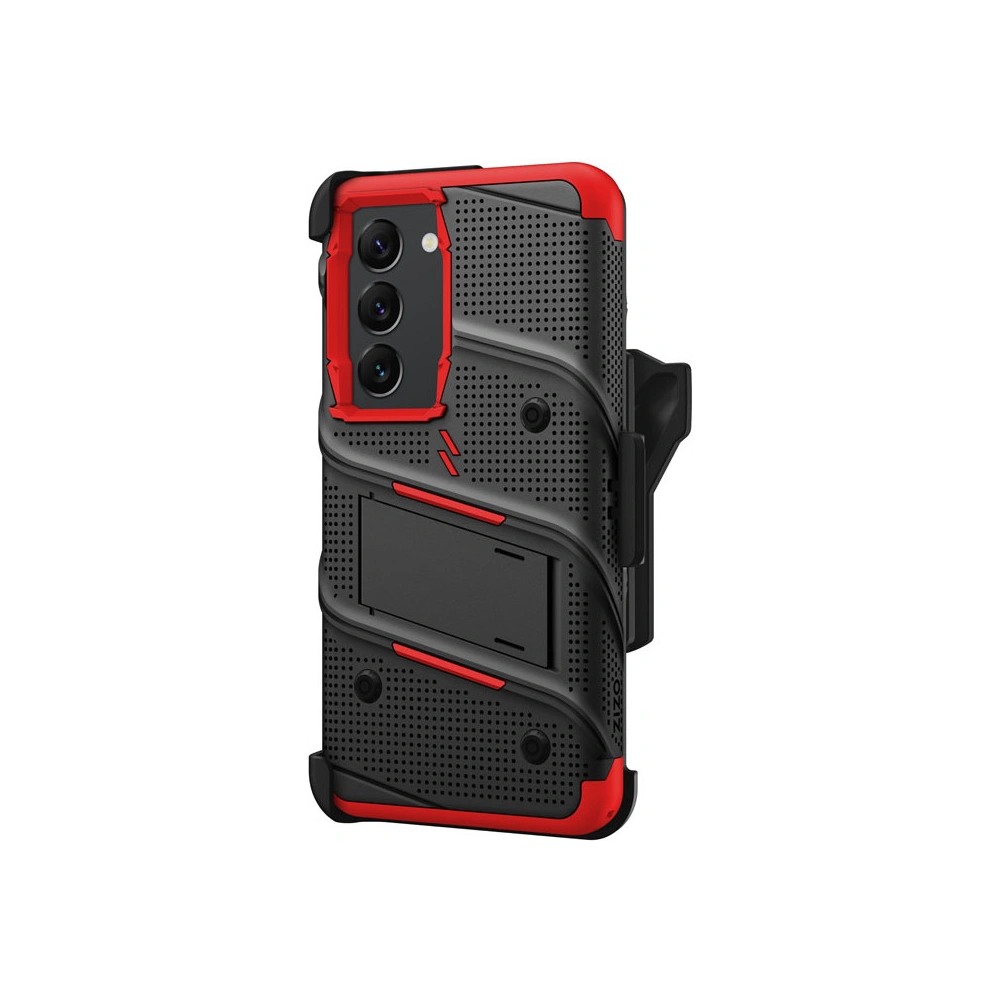 Hurtownia GSM - Etui ZIZO BOLT Series Samsung Galaxy S23 + sklo (černá/červená) - ZIZ118 - {ean13} - Hurt