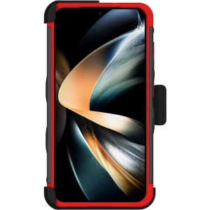 Hurtownia GSM - Etui ZIZO BOLT Series Samsung Galaxy S23 + sticlă (negru/roșu) - ZIZ118 - {ean13} - Hurt