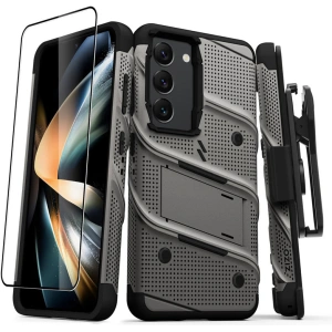 Hurtownia GSM - Etui ZIZO BOLT Series Samsung Galaxy S23 + sklo (šedé) - ZIZ119 - {ean13} - Hurt