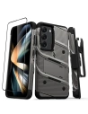 Hurtownia GSM - Etui ZIZO BOLT Series Samsung Galaxy S23 + üveg (szürke) - ZIZ119 - {ean13} - Hurt