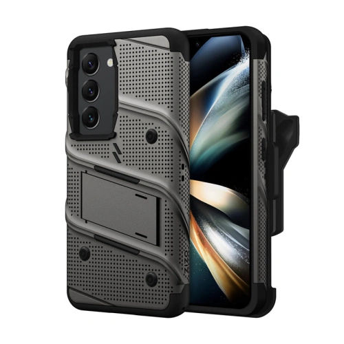 Etui ZIZO BOLT Series Samsung Galaxy S23 + szkło (szary)