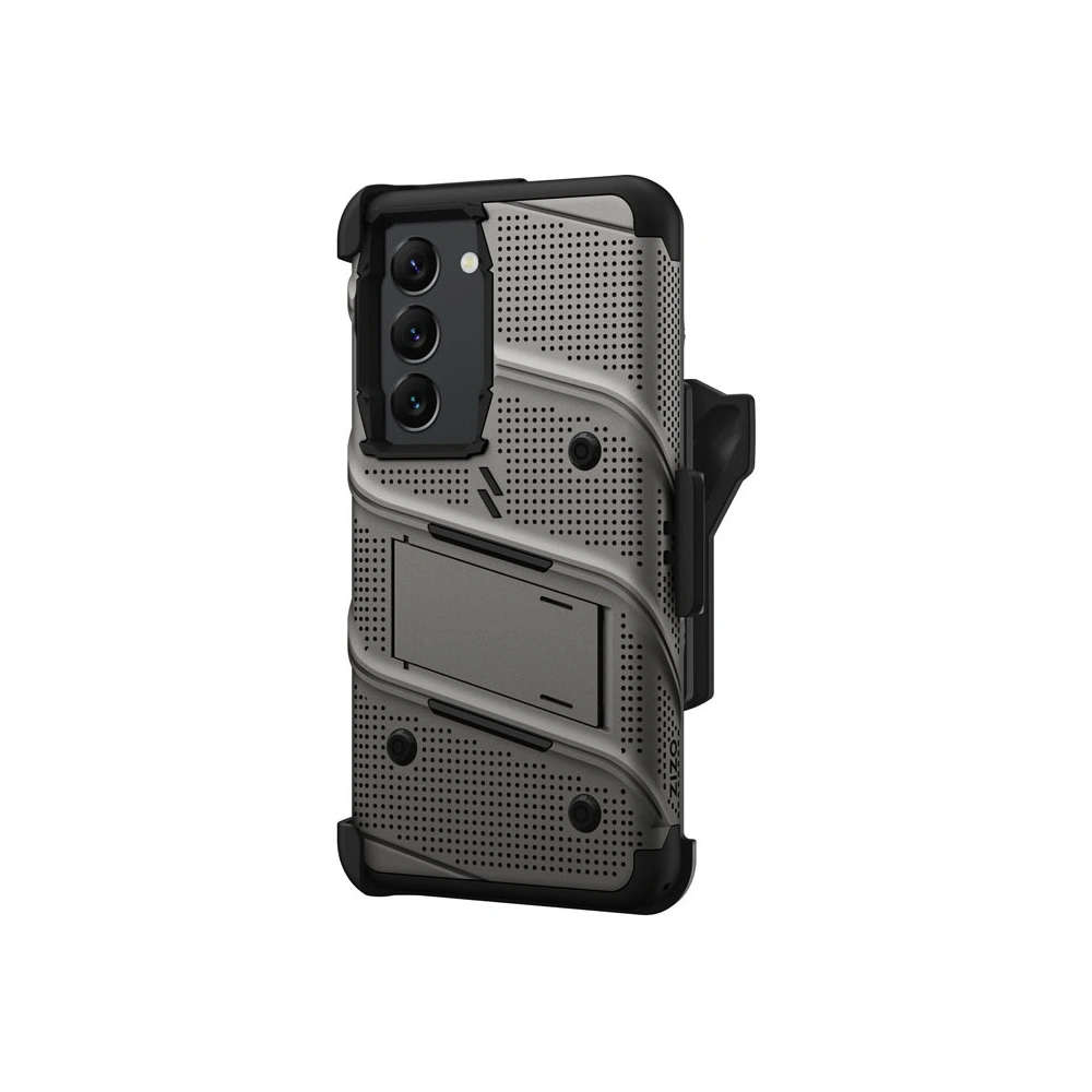 Hurtownia GSM - Etui ZIZO BOLT Series Samsung Galaxy S23 + üveg (szürke) - ZIZ119 - {ean13} - Hurt