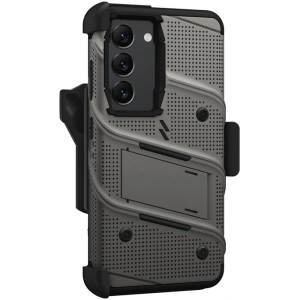 Hurtownia GSM - Etui ZIZO BOLT Series Samsung Galaxy S23 + üveg (szürke) - ZIZ119 - {ean13} - Hurt