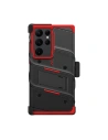 Hurtownia GSM - Etui ZIZO BOLT Series Samsung Galaxy S23 Ultra + üveg (fekete/piros) - ZIZ120 - {ean13} - Hurt