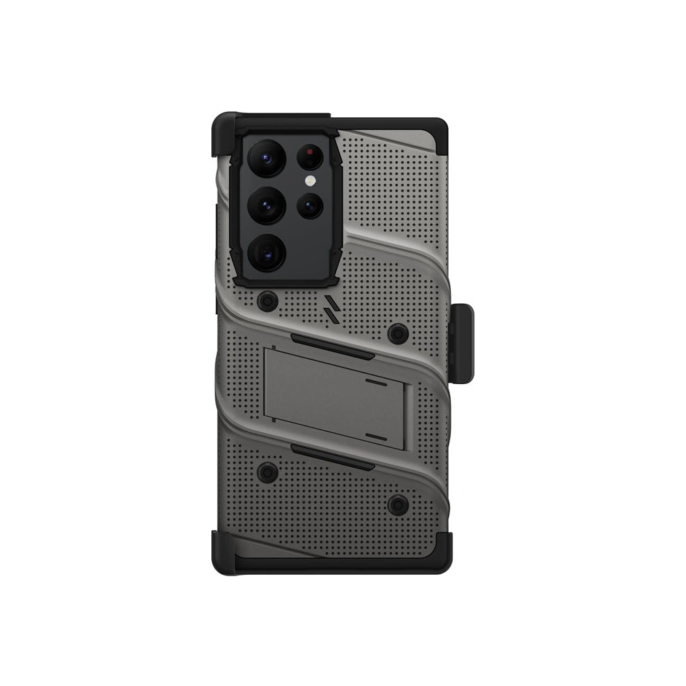 Hurtownia GSM - Etui ZIZO BOLT Series Samsung Galaxy S23 Ultra + sklo (šedé) - ZIZ121 - {ean13} - Hurt