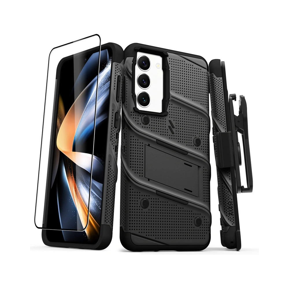 Hurtownia GSM - Etui ZIZO BOLT Series Samsung Galaxy S23+ Plus + sklo (černé) - ZIZ122 - {ean13} - Hurt