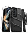 ZIZO BOLT Series tok Samsung Galaxy S23 + üveg (fekete)