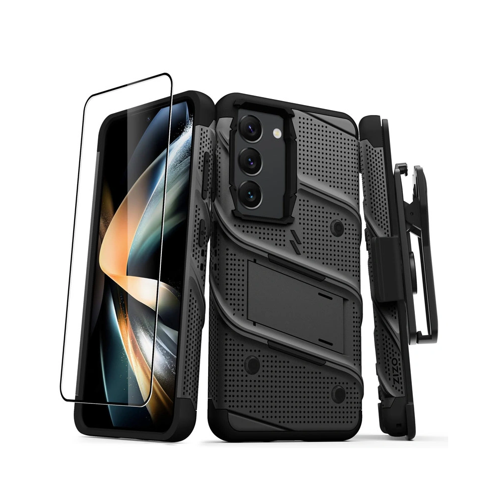 Hurtownia GSM - ZIZO BOLT Series tok Samsung Galaxy S23 + üveg (fekete) - ZIZ123 - {ean13} - Hurt