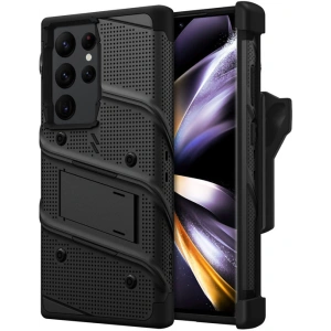 Hurtownia GSM - Etui ZIZO BOLT Series Samsung Galaxy S23 Ultra + sklo (černé) - ZIZ124 - {ean13} - Hurt