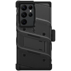 Wholesale ZIZO BOLT Series Samsung Galaxy S23 Ultra with tempered glass (black) - ZIZ124 - {ean13} - Hurt