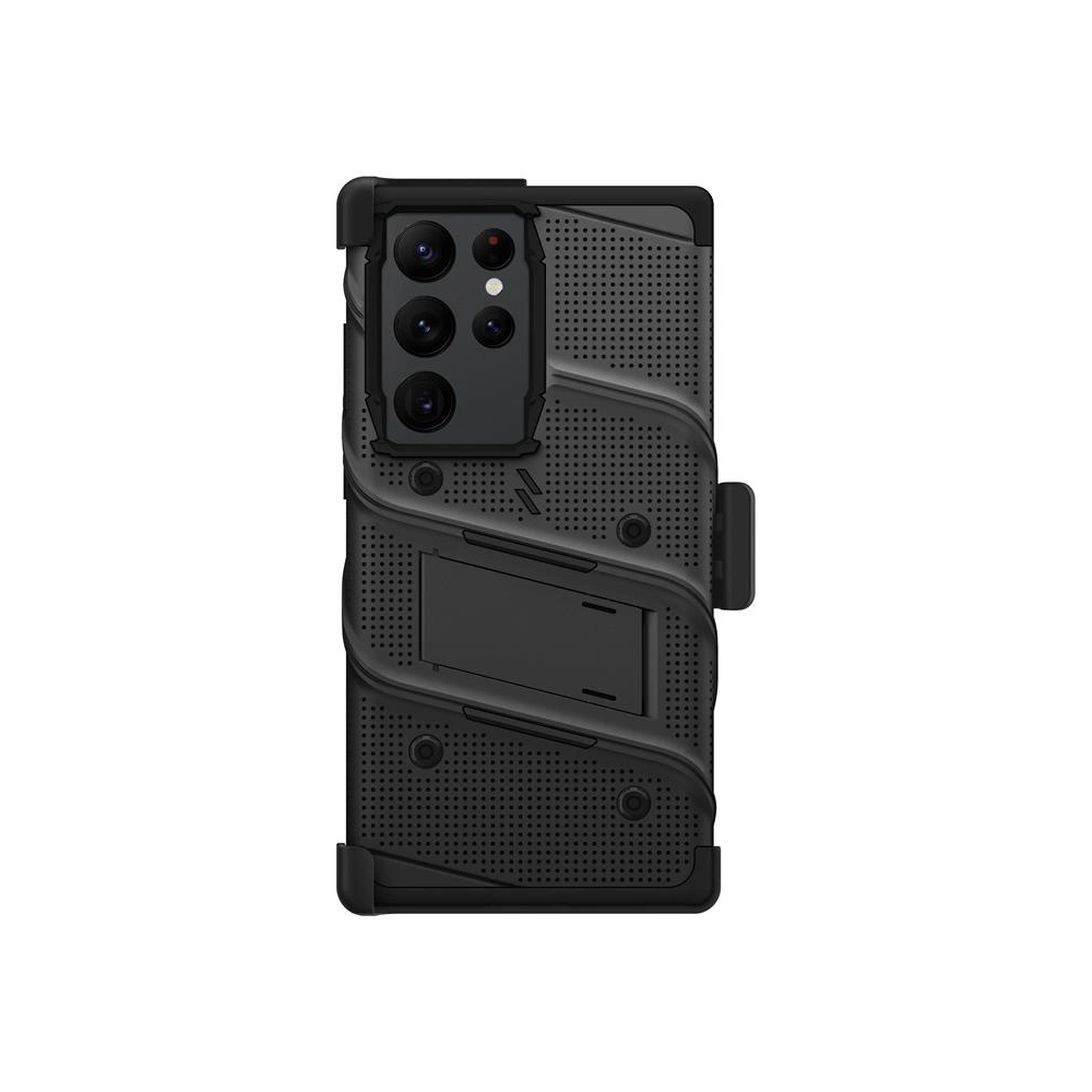 Hurtownia GSM - Etui ZIZO BOLT Series Samsung Galaxy S23 Ultra + sklo (černé) - ZIZ124 - {ean13} - Hurt