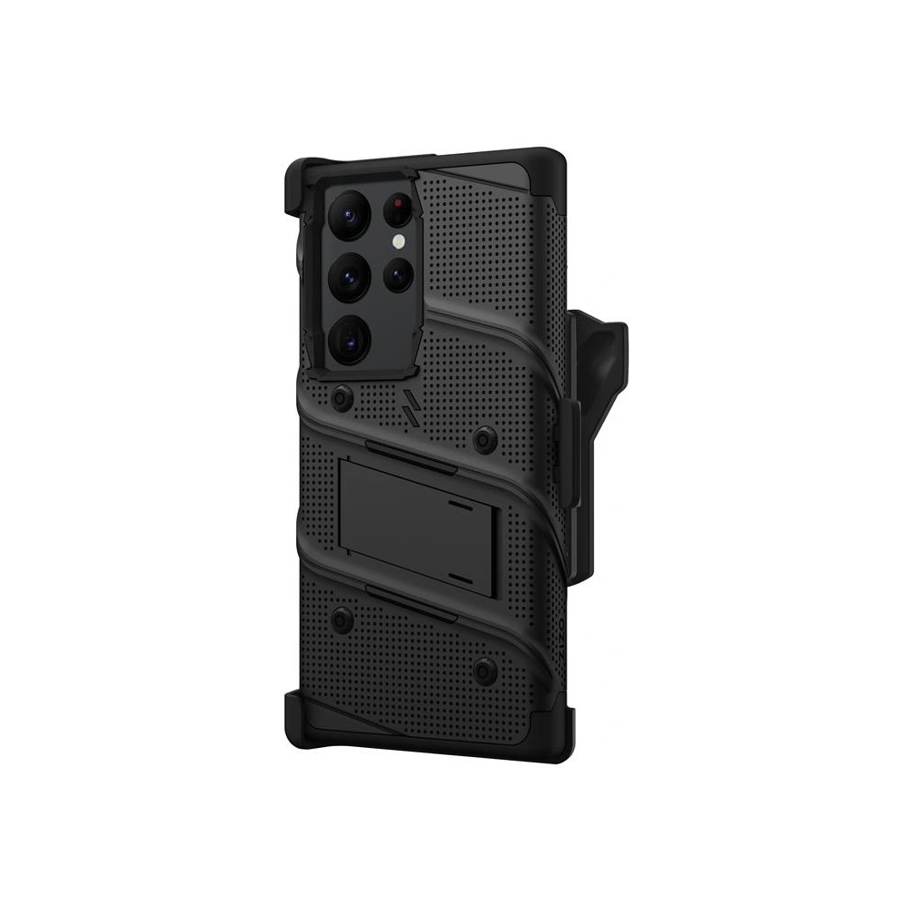 Hurtownia GSM - Etui ZIZO BOLT Series Samsung Galaxy S23 Ultra + sticlă (negru) - ZIZ124 - {ean13} - Hurt