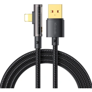 Hurtownia GSM - Kabel kątový Mcdodo Prism CA-3511 USB-A/Lightning, 1.8m (černý) - MDD91 - {ean13} - Hurt