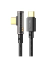 Kabel kątový Mcdodo Prism CA-3401 USB-C/USB-C 100W, 1.8m (černý)