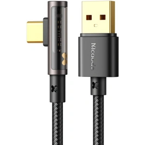 Hurtownia GSM - Kabel kątový Mcdodo Prism CA-3381 USB-A/USB-C 6A, 1.8m (černý) - MDD98 - {ean13} - Hurt