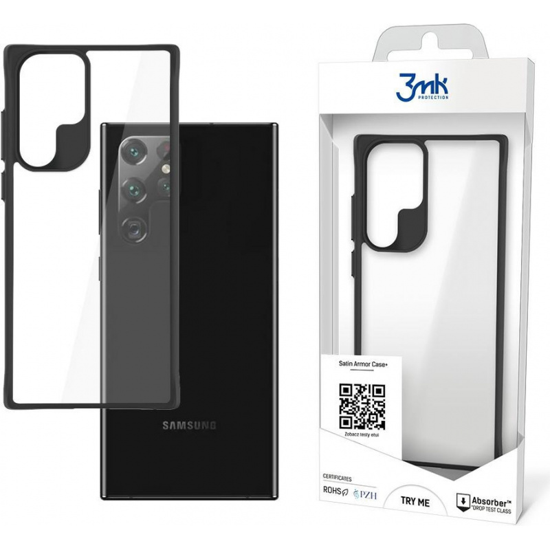 3MK Distributor - 5903108449250 - OT-456 - [OUTLET] 3MK SatinArmor+ Case Samsung Galaxy S22 Ultra - B2B homescreen