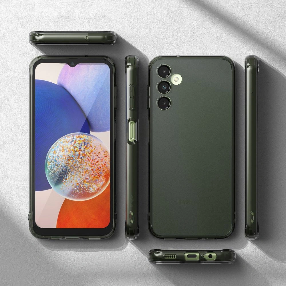 Hurtownia GSM - Etui Ringke Fusion Samsung Galaxy A14 5G Füstös Fekete - RGK1780 - {ean13} - Hurt