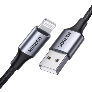 Hurtownia GSM - Kabel UGREEN US199 USB-A/Lightning 2.4A 1.5m (czarny) - UGR1460 - {ean13} - Hurt