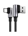 Hurtownia GSM - Cablu unghiular UGREEN US176 USB-C/USB-A 3A, 3m (negru) - UGR1467 - {ean13} - Hurt