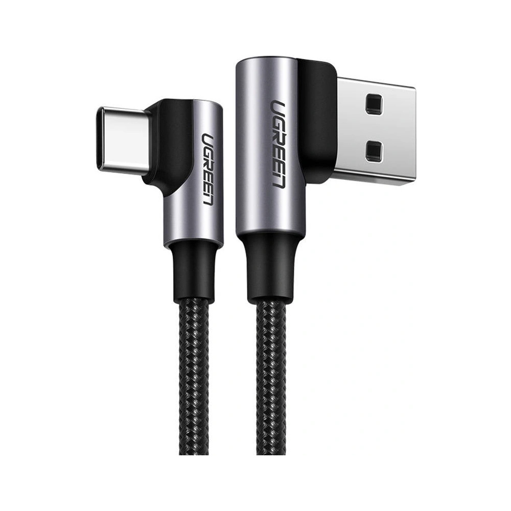Wholesale UGREEN US176 USB-C/USB-A Angle Cable 3A, 3m (black) - UGR1467 - {ean13} - Hurt