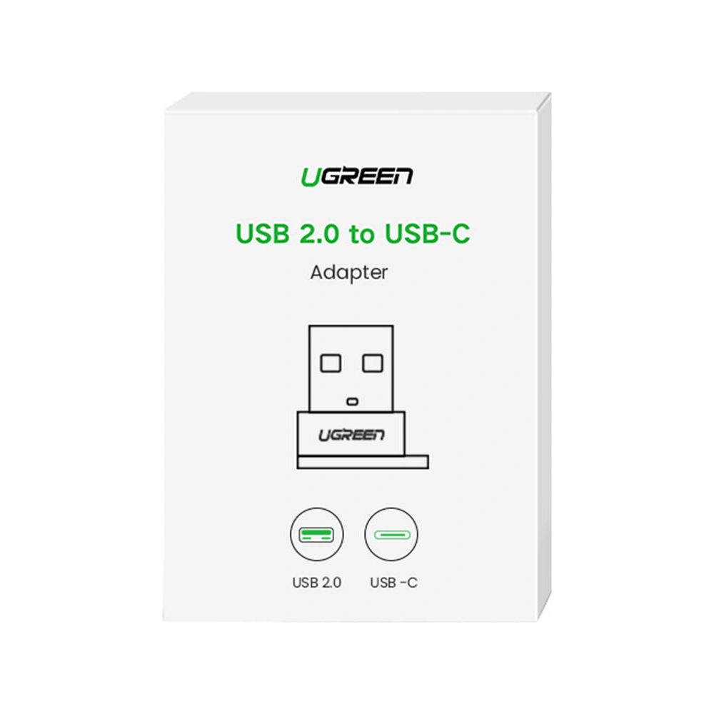 Hurtownia GSM - UGREEN USB-C/USB-A 2.0 adapter (fekete) - UGR1469 - {ean13} - Hurt