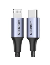 Kabel UGREEN US304 USB-C/Lightning PD 3A, 1.5m