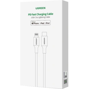 Kabel UGREEN US304 USB-C/Lightning PD 3A, 1.5m