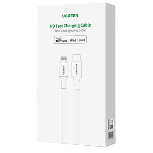 Kabel UGREEN US304 USB-C/Lightning PD 3A, 1.5m