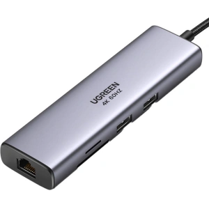 Hurtownia GSM - HUB UGREEN USB-C/2x USB 3.0 + HDMI + RJ45 + SD/TF - UGR1472 - {ean13} - Hurt