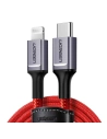 Kabel UGREEN USB-C/Lightning 1m (czerwony)