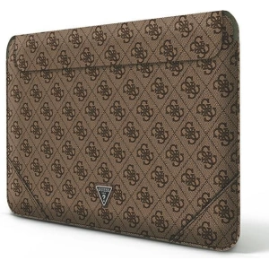 [OUTLET] Guess Sleeve GUCS14P4TW 13/14 inch brown 4G Uptown Triangle logo