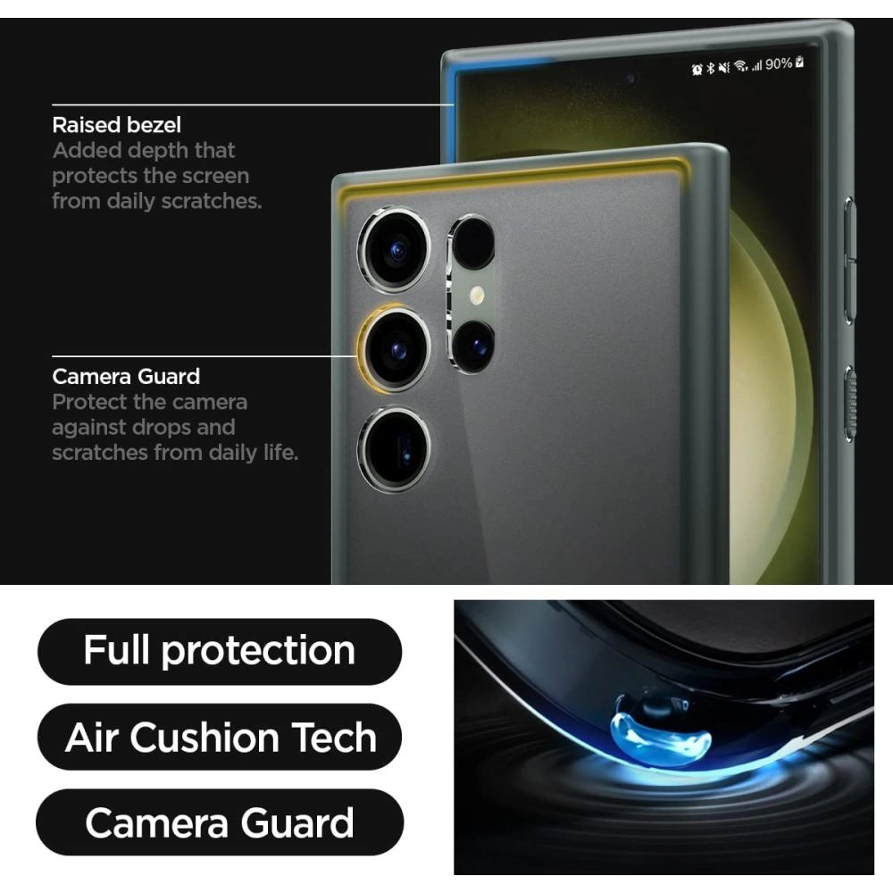 Wholesale Spigen Ultra Hybrid Samsung Galaxy S23 Ultra Frost Green - SPN2787 - {ean13} - Hurt
