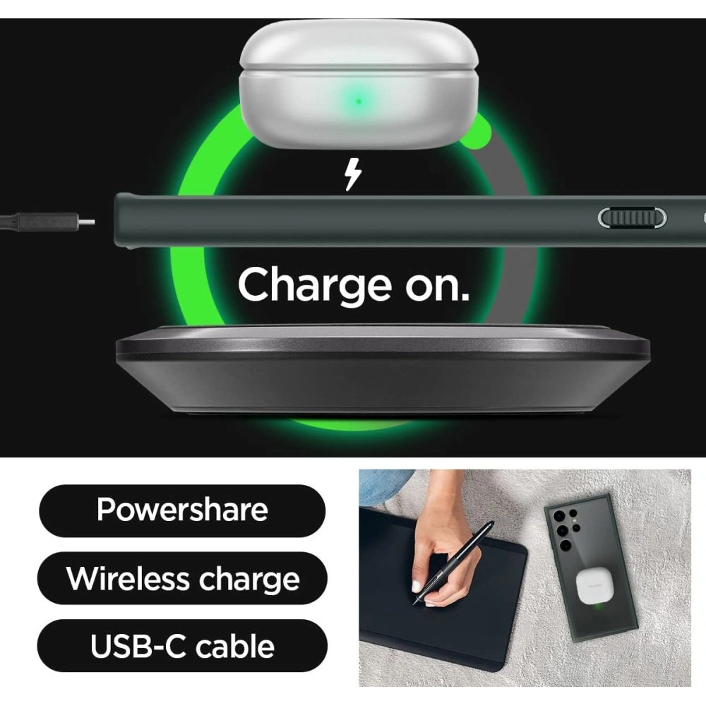 Wholesale Spigen Ultra Hybrid Samsung Galaxy S23 Ultra Frost Green - SPN2787 - {ean13} - Hurt