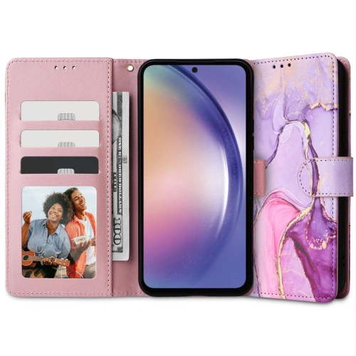 Etui Tech-Protect Wallet Samsung Galaxy A54 5G Marble