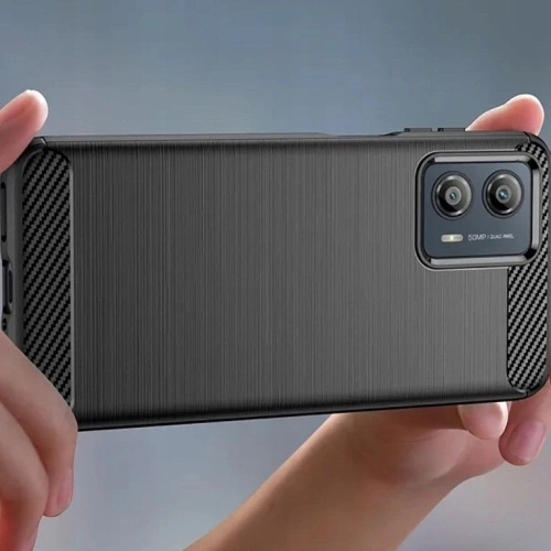 Etui Tech-Protect TPUCarbon Motorola Moto G53 5G Black