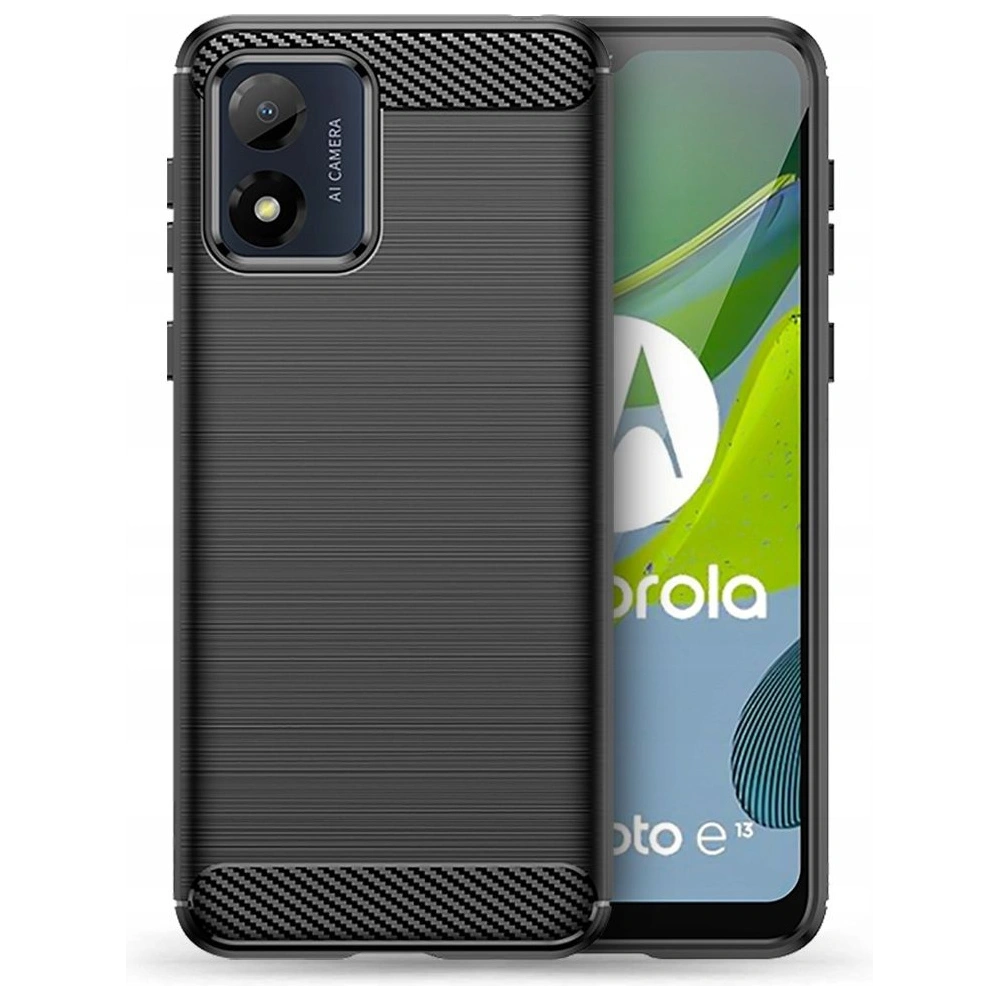 Hurtownia GSM - Tok Tech-Protect TPUCarbon Motorola Moto E13 Fekete - THP1775 - {ean13} - Hurt