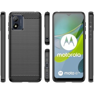Hurtownia GSM - Etui Tech-Protect TPUCarbon Motorola Moto E13 Negru - THP1775 - {ean13} - Hurt
