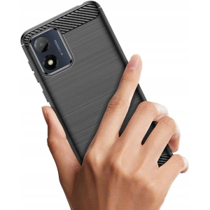 Hurtownia GSM - Etui Tech-Protect TPUCarbon Motorola Moto E13 Negru - THP1775 - {ean13} - Hurt