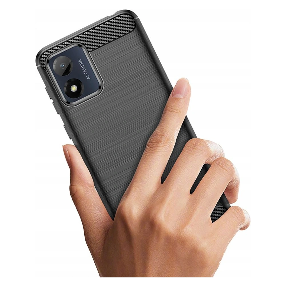 Hurtownia GSM - Etui Tech-Protect TPUCarbon Motorola Moto E13 Negru - THP1775 - {ean13} - Hurt