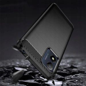 Hurtownia GSM - Etui Tech-Protect TPUCarbon Motorola Moto E13 Negru - THP1775 - {ean13} - Hurt