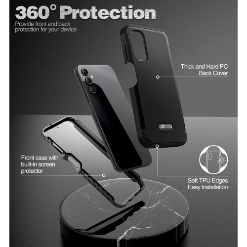 Etui Tech-Protect Kevlar Samsung Galaxy A14 5G Black