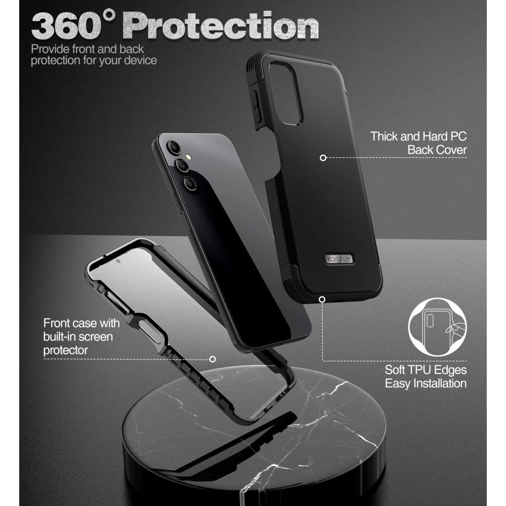 Hurtownia GSM - Etui Tech-Protect Kevlar Samsung Galaxy A14 5G Negru - THP1781 - {ean13} - Hurt