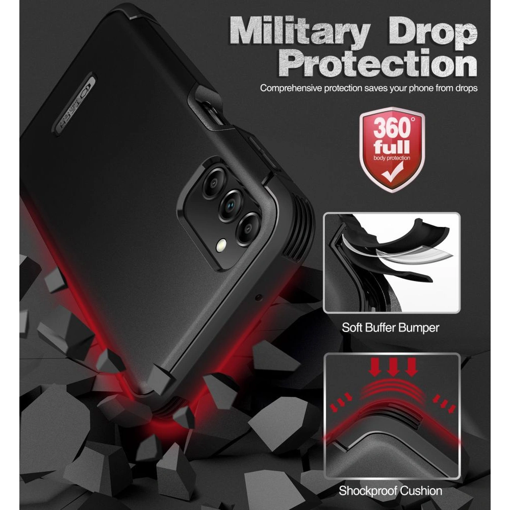 Hurtownia GSM - Etui Tech-Protect Kevlar Samsung Galaxy A14 5G Negru - THP1781 - {ean13} - Hurt