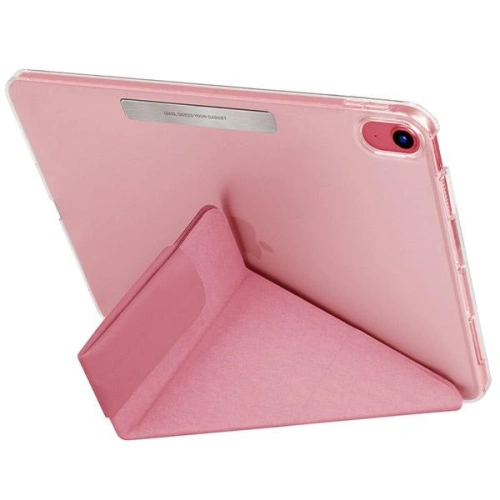 Etui UNIQ Camden Apple iPad 10.9" 2022 / 11" 2025 różowy/rouge pink Antimicrobial
