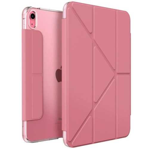 Etui UNIQ Camden Apple iPad 10.9" 2022 / 11" 2025 różowy/rouge pink Antimicrobial