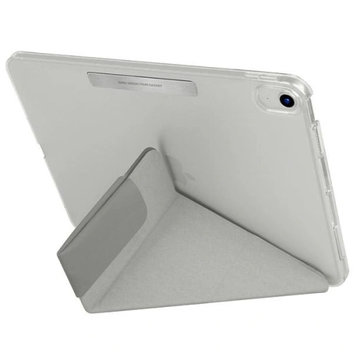 Etui UNIQ Camden Apple iPad 10.9" 2022 / 11" 2025 szary/grey fossil Antimicrobial