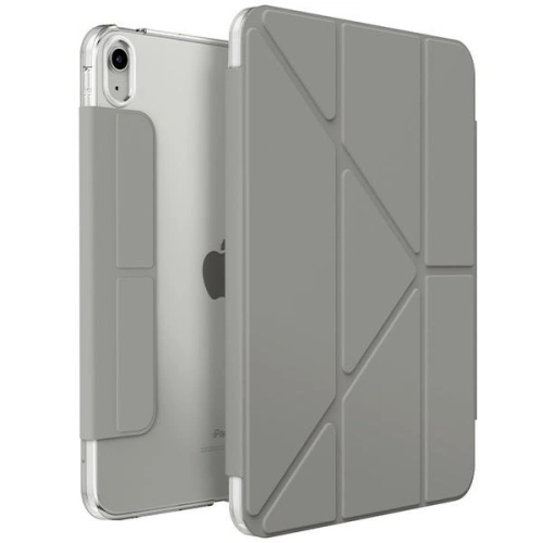 Etui UNIQ Camden Apple iPad 10.9" 2022 / 11" 2025 szary/grey fossil Antimicrobial